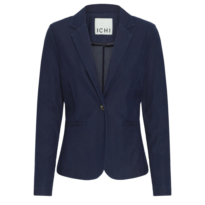 ICHI ( Dame ) - ICHI - IHKATE DENIM BL | BLAZER DARK BLUE 