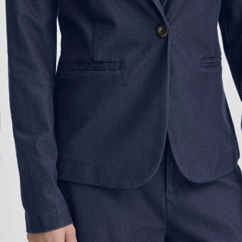 ICHI ( Dame ) - ICHI - IHKATE DENIM BL | BLAZER DARK BLUE 