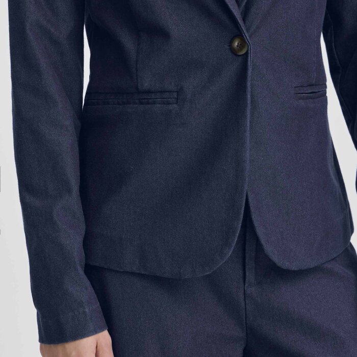 ICHI ( Dame ) - ICHI - IHKATE DENIM BL | BLAZER DARK BLUE 
