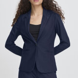 ICHI ( Dame ) - ICHI - IHKATE DENIM BL | BLAZER DARK BLUE 