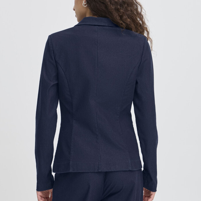 ICHI ( Dame ) - ICHI - IHKATE DENIM BL | BLAZER DARK BLUE 
