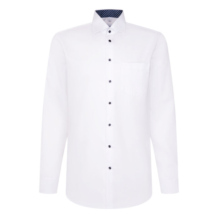 Seidensticker - Seidensticker - 845538 01 | Regular Fit Skjorte White