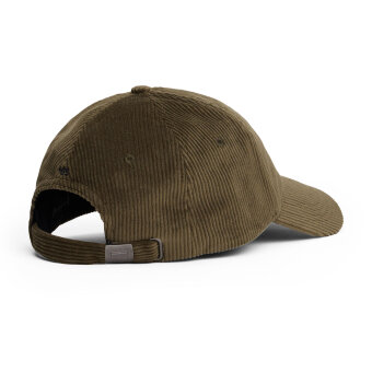 Tommy Hilfiger  - Tommy Hilfiger - TH flag 6 panel cord cap | Kasket Foxhunt Green