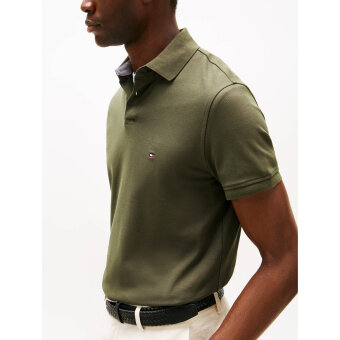 Tommy Hilfiger  - Tommy Hilfiger - 1985 regular | Polo T-shirt Army Green 