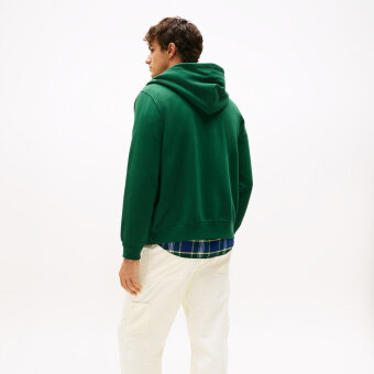 Tommy Hilfiger  - Tommy Hilfiger - Essential fleece zip through | Cardigan Ornamental Green