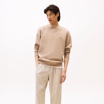 Tommy Hilfiger  - TH seasonal fleece crew neck