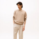 Tommy Hilfiger  - Tommy Hilfiger - Seasonal fleece crew neck | Sweatshirt Coastal Taupe 