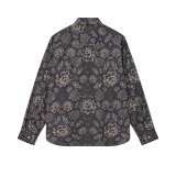 Mos Mosh Gallery - Mos Mosh - Massa Kaleido shirt | Skjorte Antracite