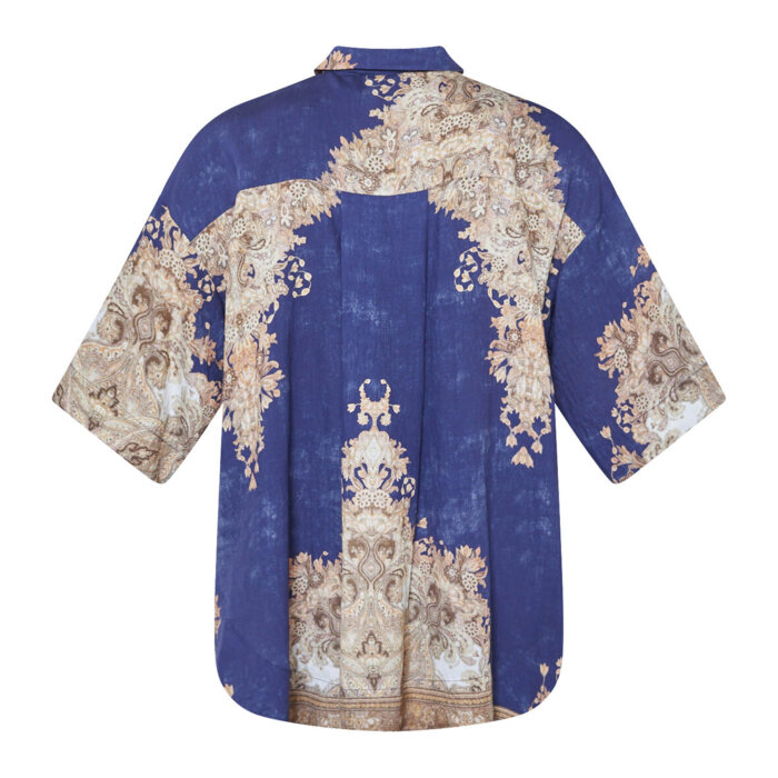 Love&divine ( Dame ) - LOVE&DIVINE - LOVE971-12 | SKJORTE NAVY/PAISLEY