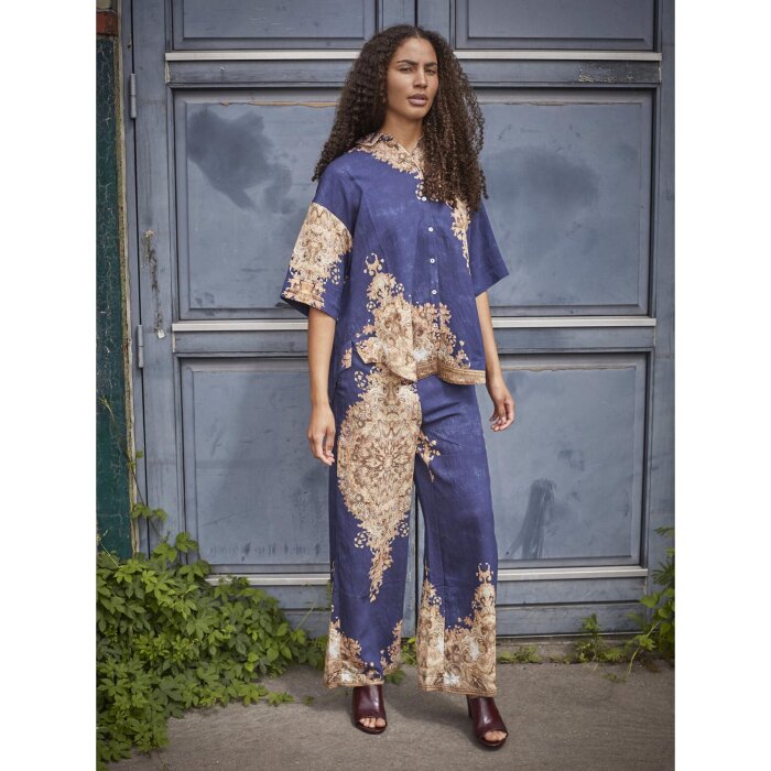 Love&divine ( Dame ) - LOVE&DIVINE - LOVE971-12 | SKJORTE NAVY/PAISLEY
