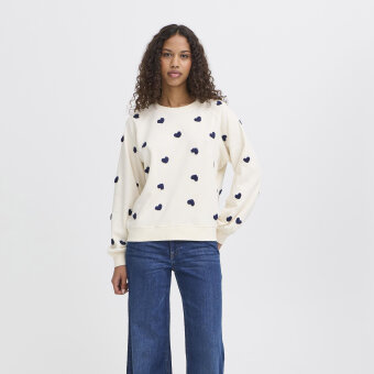 ICHI ( Dame ) - ICHI - IHKASURA SW | SWEATSHIRT PATRIOT BLUE