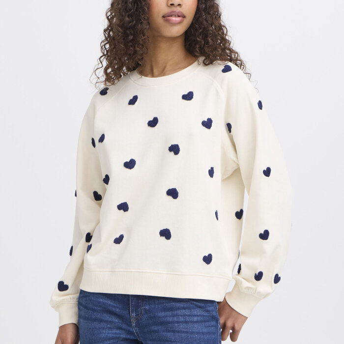 ICHI ( Dame ) - ICHI - IHKASURA SW | SWEATSHIRT PATRIOT BLUE