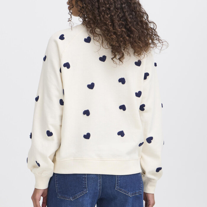 ICHI ( Dame ) - ICHI - IHKASURA SW | SWEATSHIRT PATRIOT BLUE