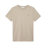 LES DEUX - Les Deux - Nørregaard cont. tee | T-shirt Dark Sand 
