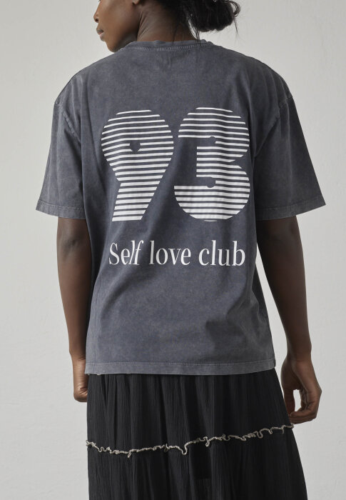 Love&divine ( Dame ) - LOVE&DIVINE - LOVE1303 | T-SHIRT DENIM BLUE