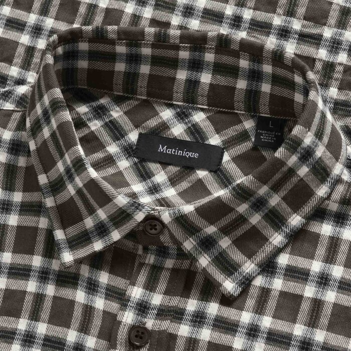 Matinique - Matinique - Christaldo shirt | Skjorte Olive Night 