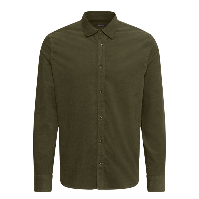 Matinique - Matinique - Trostol shirt fløjl  | Skjorte Olive Night