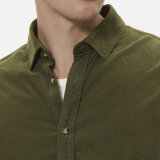 Matinique - Matinique - Trostol shirt fløjl  | Skjorte Olive Night
