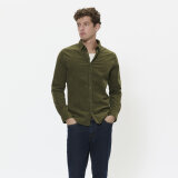 Matinique - Matinique - Trostol shirt fløjl  | Skjorte Olive Night