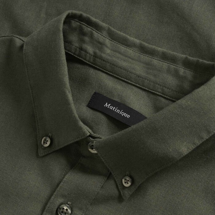 Matinique - Matinique - Trostol shirt | Skjorte Olive Night 