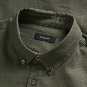 Matinique - Matinique - Trostol shirt | Skjorte Olive Night 