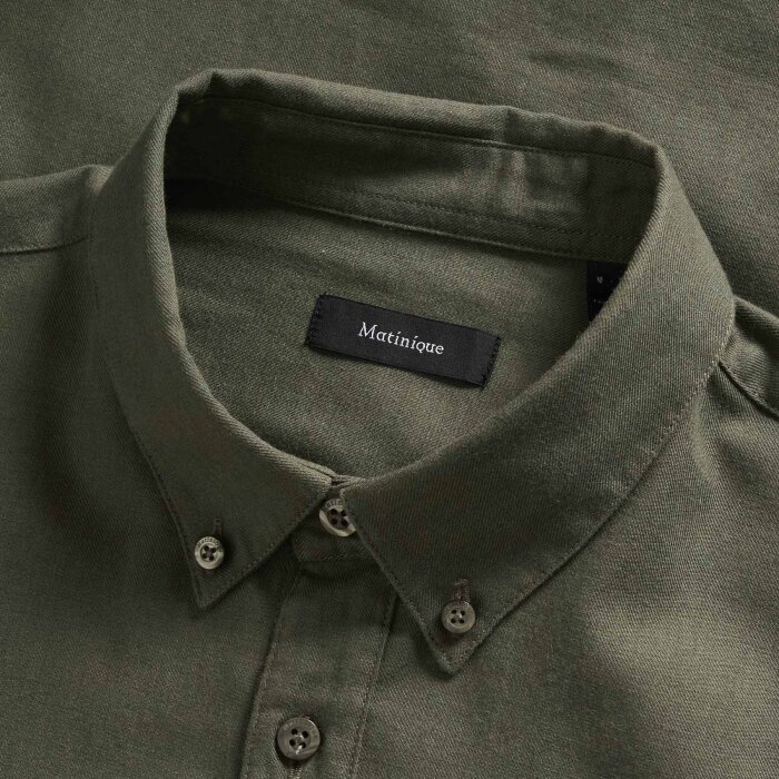 Matinique - Matinique - Trostol shirt | Skjorte Olive Night 