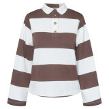 Love&divine ( Dame ) - LOVE&DIVINE - LOVE1361 | SWEATSHIRT CREM/D.CHOCO