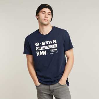 G-Star - G-Star - Graphic 8 | T-shirt Sartho Blue
