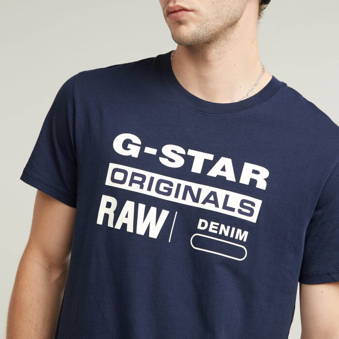 G-Star - G-Star - Graphic 8 | T-shirt Sartho Blue