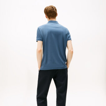 Tommy Hilfiger  - Tommy Hilfiger - TH liquid cotton | Polo T-shirt Aegean sea
