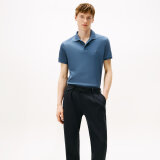 Tommy Hilfiger  - Tommy Hilfiger - TH liquid cotton | Polo T-shirt Aegean sea