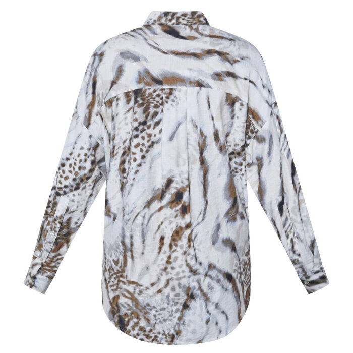 Love&divine ( Dame ) - LOVE&DIVINE - LOVE1107-1 | SKJORTE CREAM/BROWN