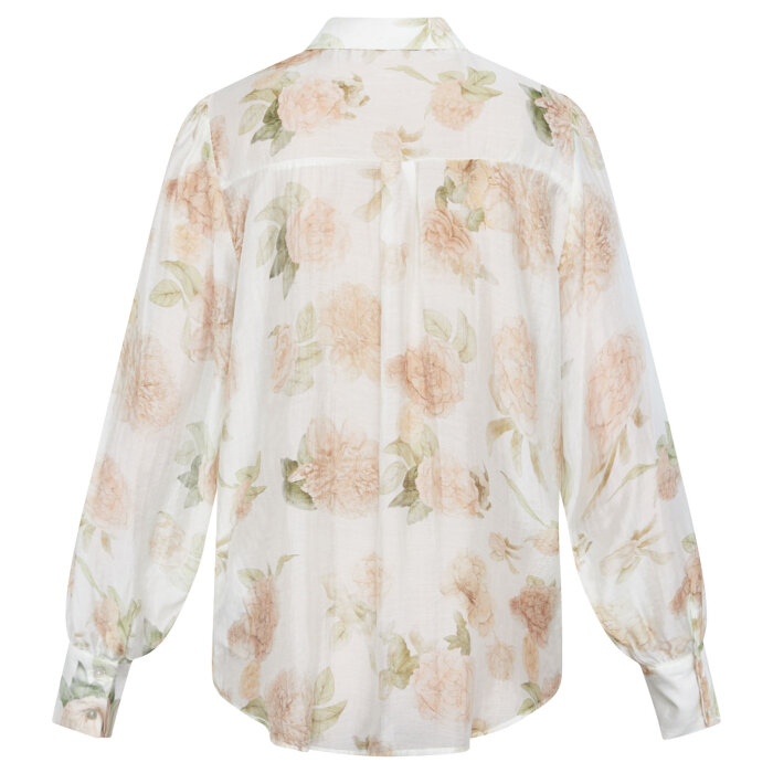 Love&divine ( Dame ) - LOVE&DIVINE - LOVE919-18 | SKJORTE CREAM FLOWER