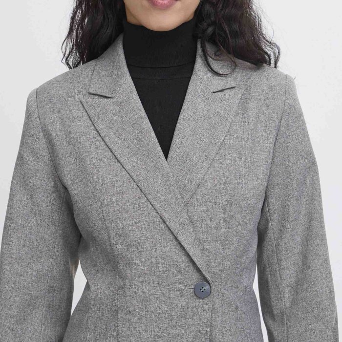 ICHI ( Dame ) - ICHI - IHUNOLA BL | BLAZER SALT AND PEBER