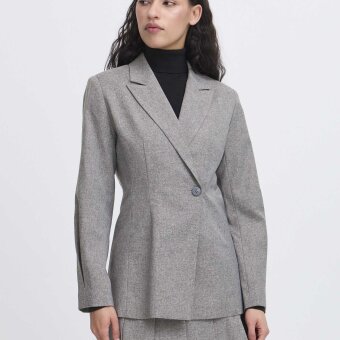 ICHI ( Dame ) - ICHI - IHUNOLA BL | BLAZER SALT AND PEBER