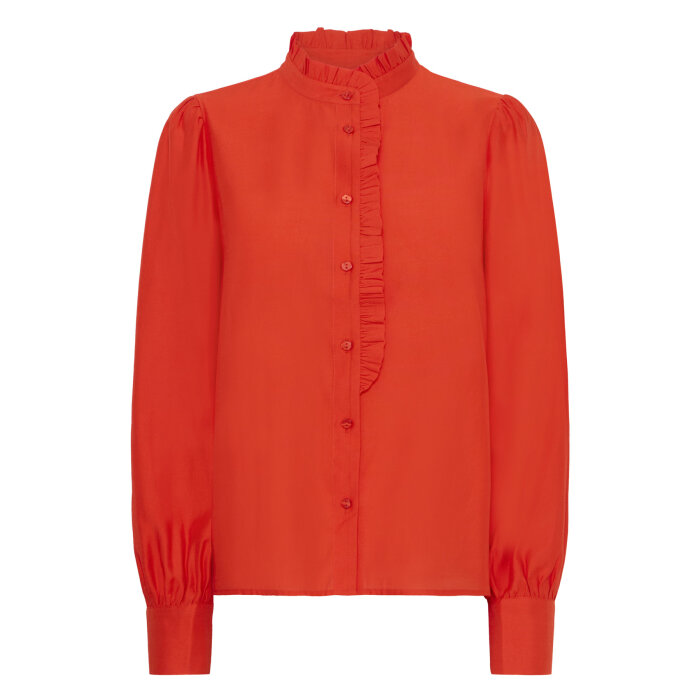 ICHI ( Dame ) - ICHI - IHKARLANI SH | SKJORTE FEIRY RED