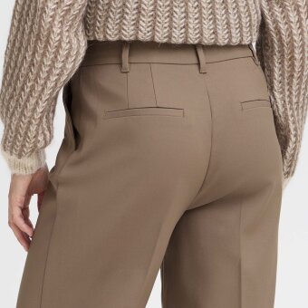 Pulz Jeans ( Dame )  - PULZ - PZBINDY HW WIDE LEG | BUKSER WALNUT