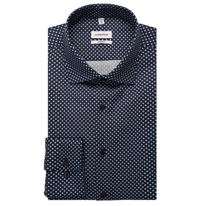 Seidensticker - Seidensticker - 849390 18 | Shaped fit Skjorte Navy