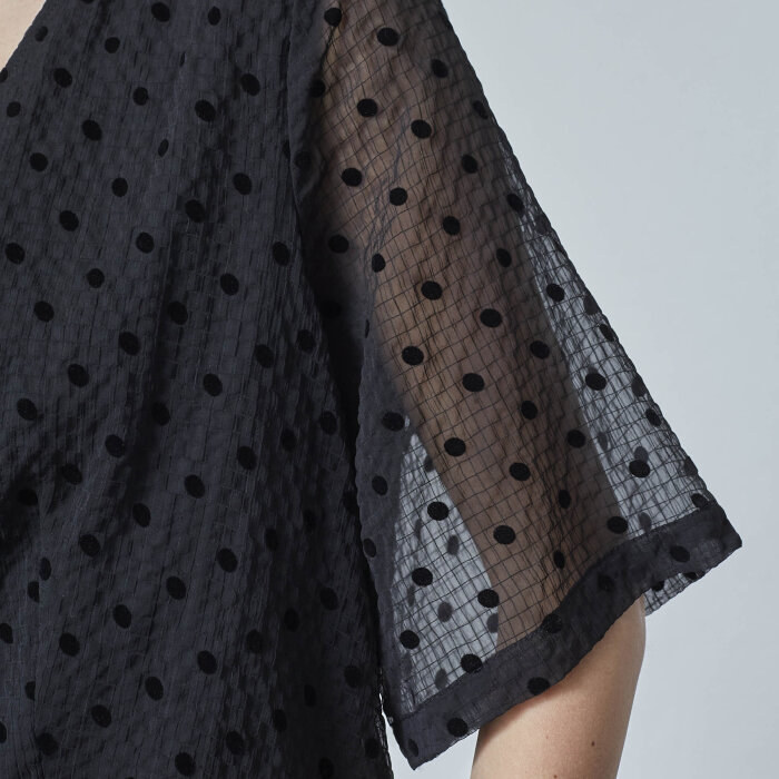 Love&divine ( Dame ) - LOVE&DIVINE - LOVE1418 | SKJORTE BLACK DOT