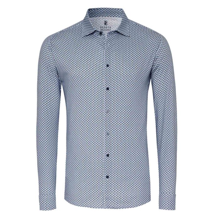 Desoto - Desoto - 78128 526 | Jersey Skjorte Bluish New Moon