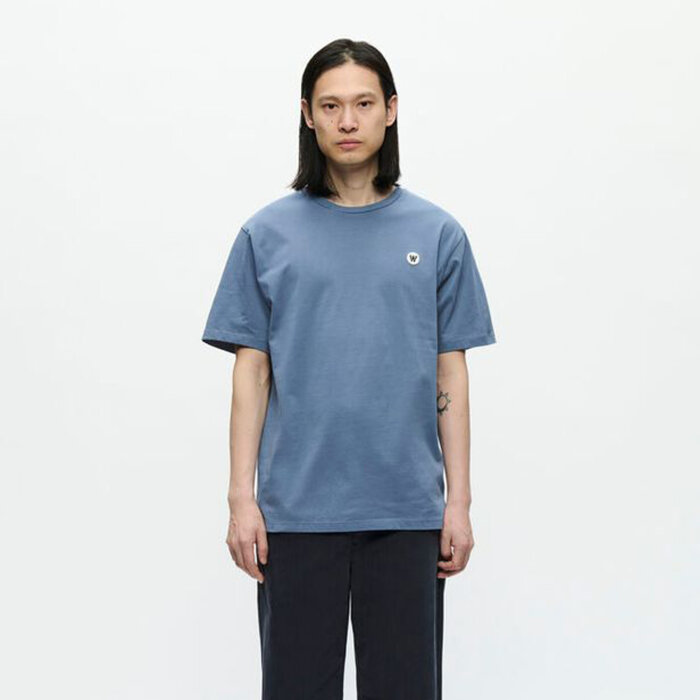 Double A by Wood Wood - Wood Wood - Ace | T-shirt Bluefin