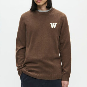 Double A by Wood Wood - Wood Wood - Double A Tay sweater | Strik Desert Pam