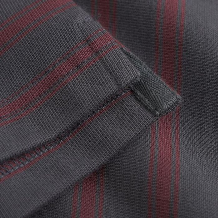 Double A by Wood Wood - Wood wood - Landon | Polo Shirt Black Sand Stripe 
