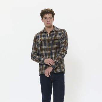 Matinique - Matinique - Glibbon heritage | Overshirt Dark Navy