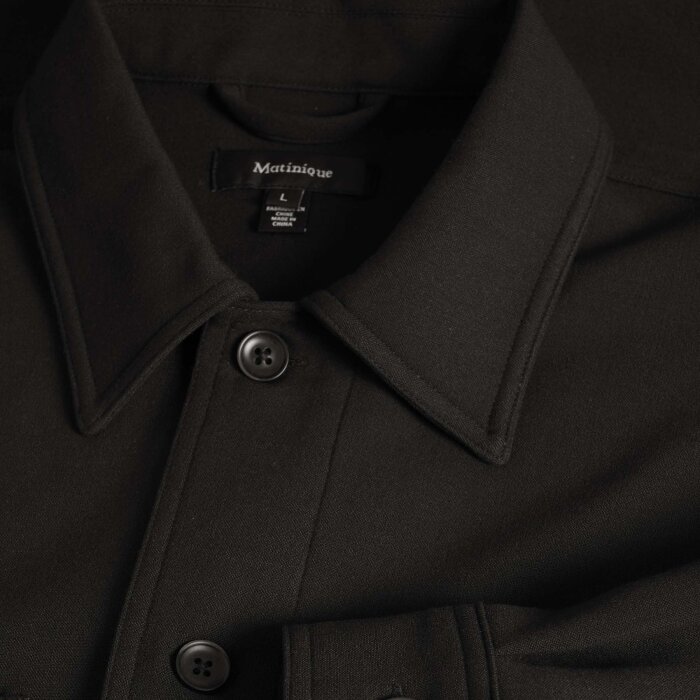 Matinique - Matinique - Pelton | Overshirt Black