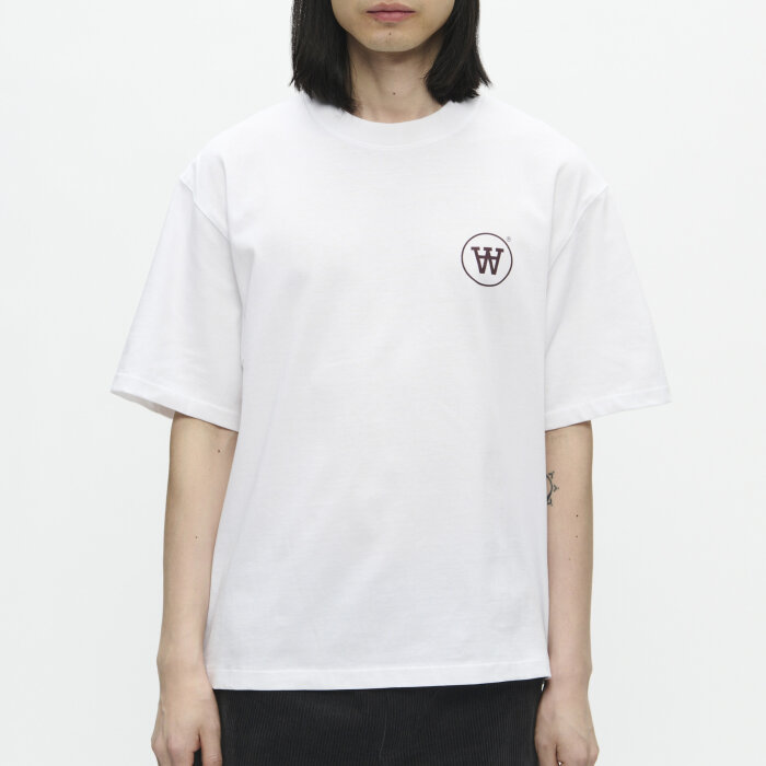 Double A by Wood Wood - Wood Wood - Double A Liam | T-shirt Bright White