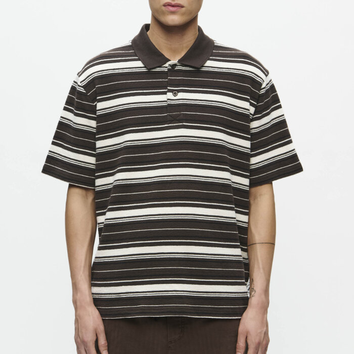 Double A by Wood Wood - Wood Wood - Colton | Polo T-shirt Delicioso Stripe