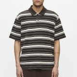 Double A by Wood Wood - Wood Wood - Double A Colton | Polo T-shirt Delicioso Stripe Double A by Wood Wood - Wood Wood - Double A Colton | Polo T-shirt Delicioso Stripe