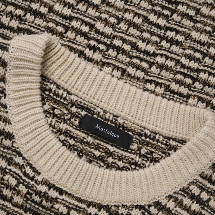 Matinique - Matinique - Triton pullover | Strik Tannin