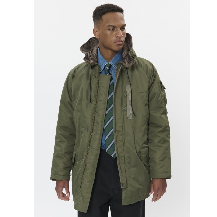 Matinique - Matinique - Barnbow jacket | Vindjakke Olive Night 